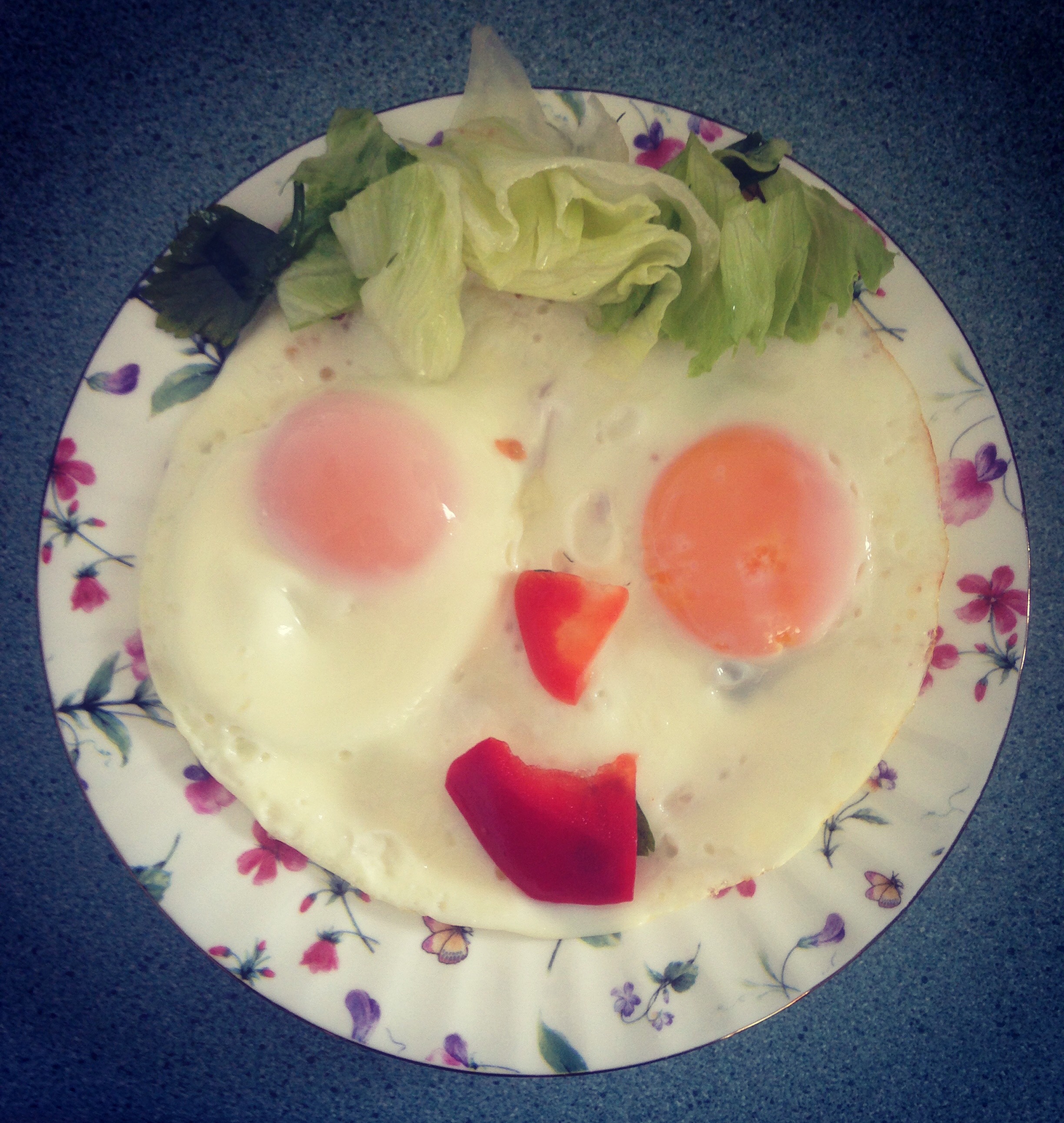Kids Breakfast: Adorable Sunny-Side Smile