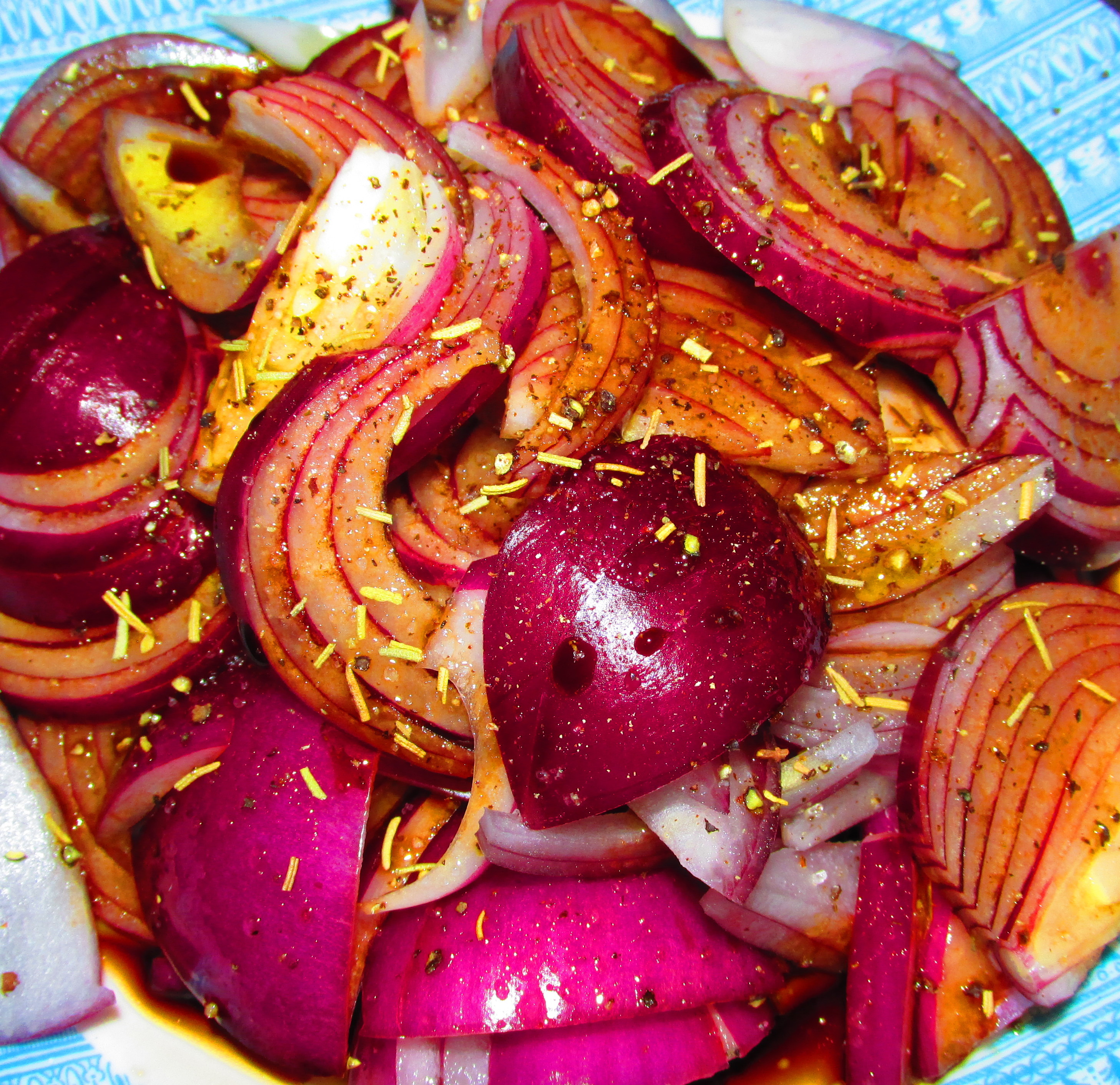 simple healthy onion salad