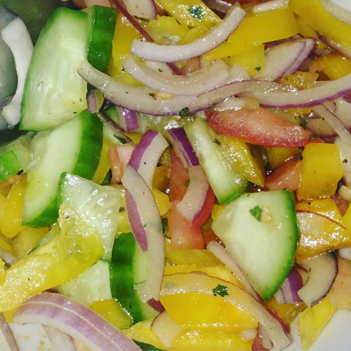 healthy side salad recipe